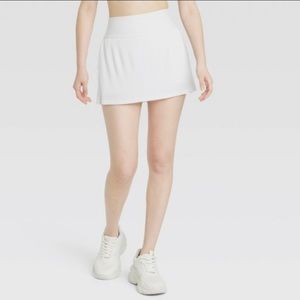 all in motion white skirt